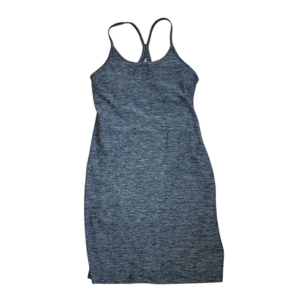 Kyodan Dress Womens Size XS Gray Athleisure Activewear Built In Bra and‎ Shorts